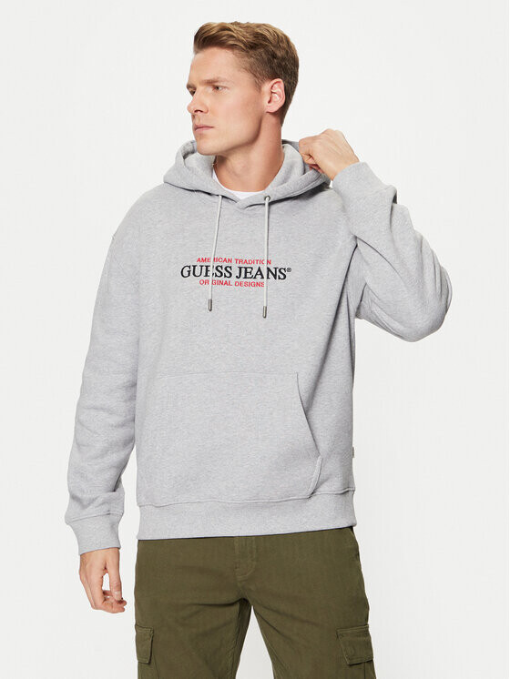 Толстовка обычного кроя Guess Jeans, серый
Толстовка обычного кроя Guess Jeans, серый