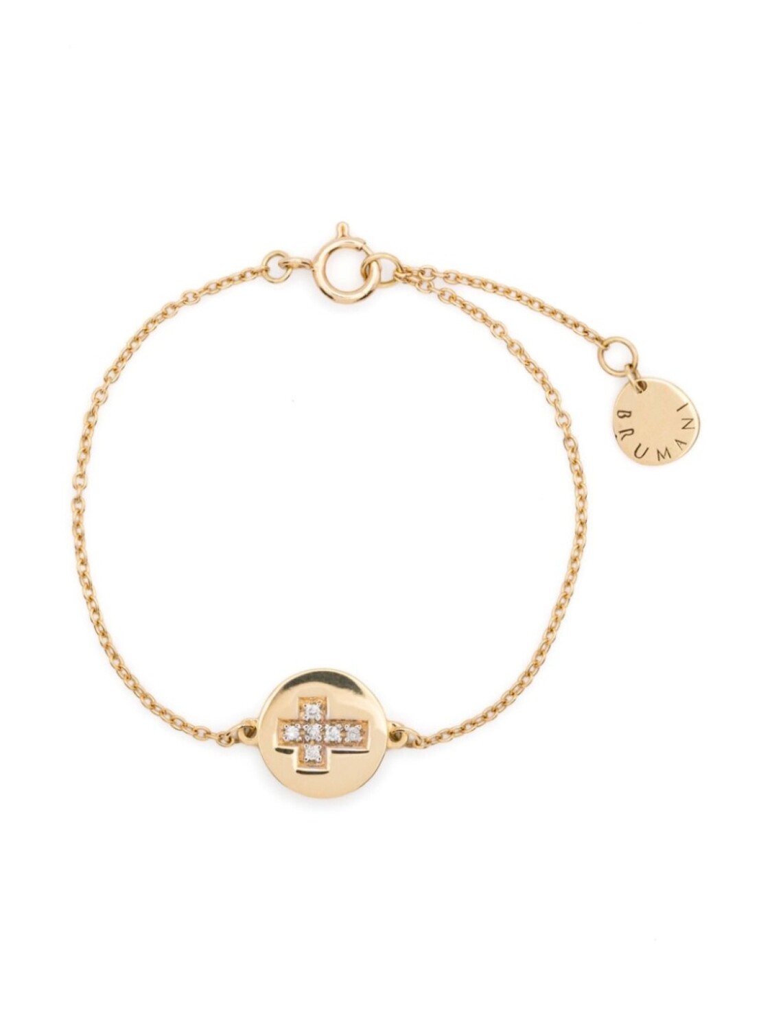 Браслет Cross из желтого золота с бриллиантами Brumani, золотой
Браслет Cross из желтого золота с бриллиантами Brumani, золотой