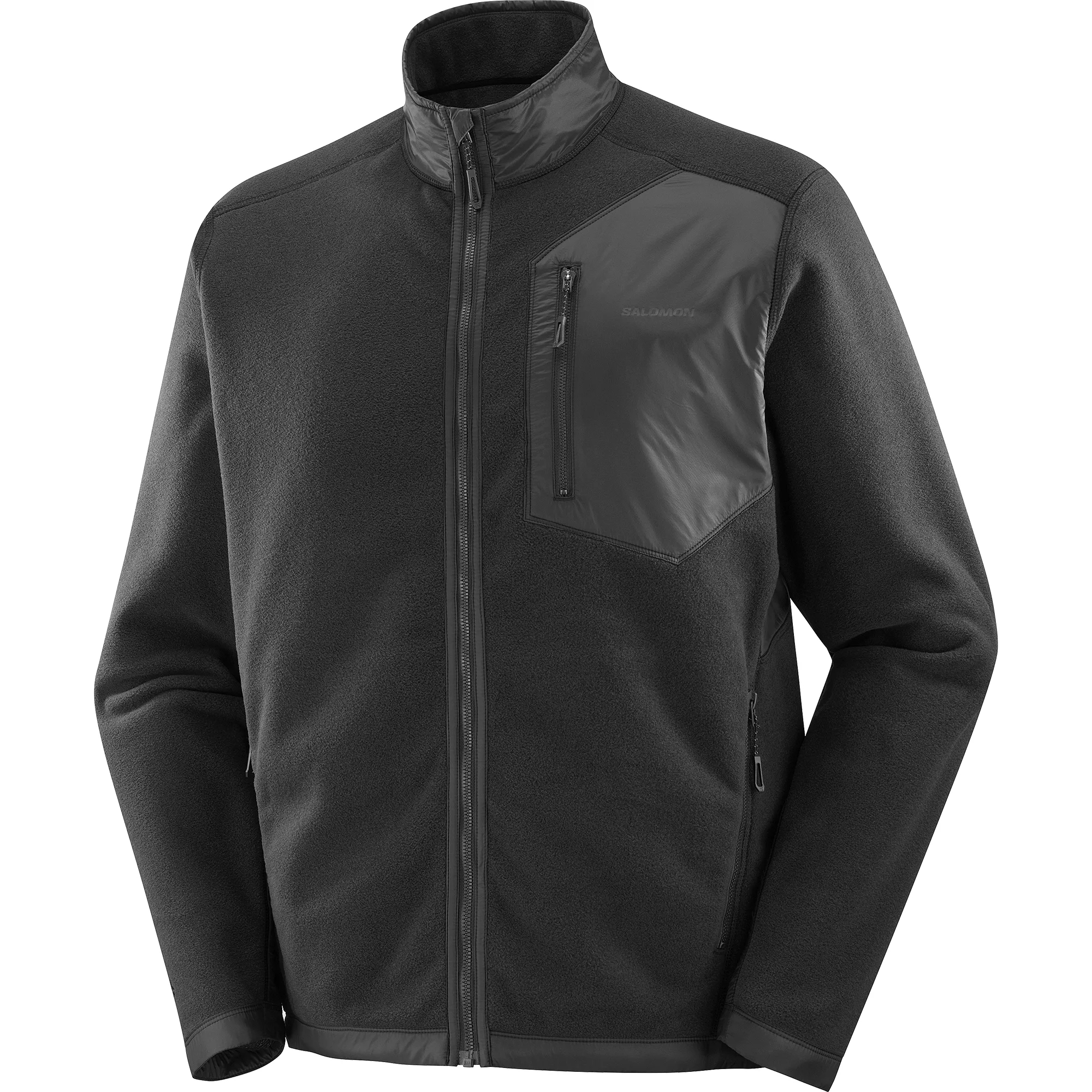 SALOMON Флисовая толстовка мужская Pitch Black Moderate
SALOMON Флисовая толстовка мужская Pitch Black Moderate
