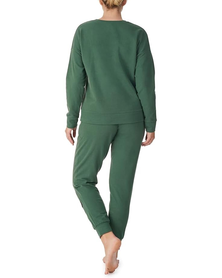 Пижамный комплект Bedhead PJs Long Sleeve Crew Neck Joggers Set, цвет Emerald Leopard
Пижамный комплект Bedhead PJs Long Sleeve Crew Neck Joggers Set, цвет Emerald Leopard