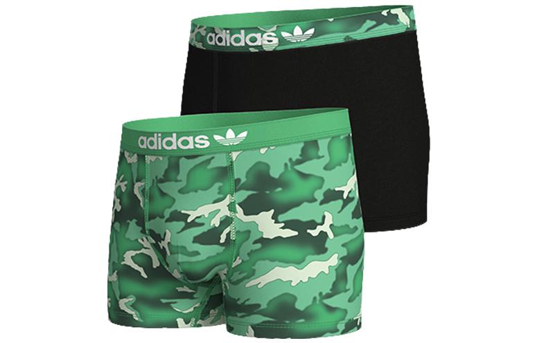 Мужские боксеры Adidas, 2 шт (Черный+Зеленый камуфляж)
Мужские боксеры Adidas, 2 шт (Черный+Зеленый камуфляж)