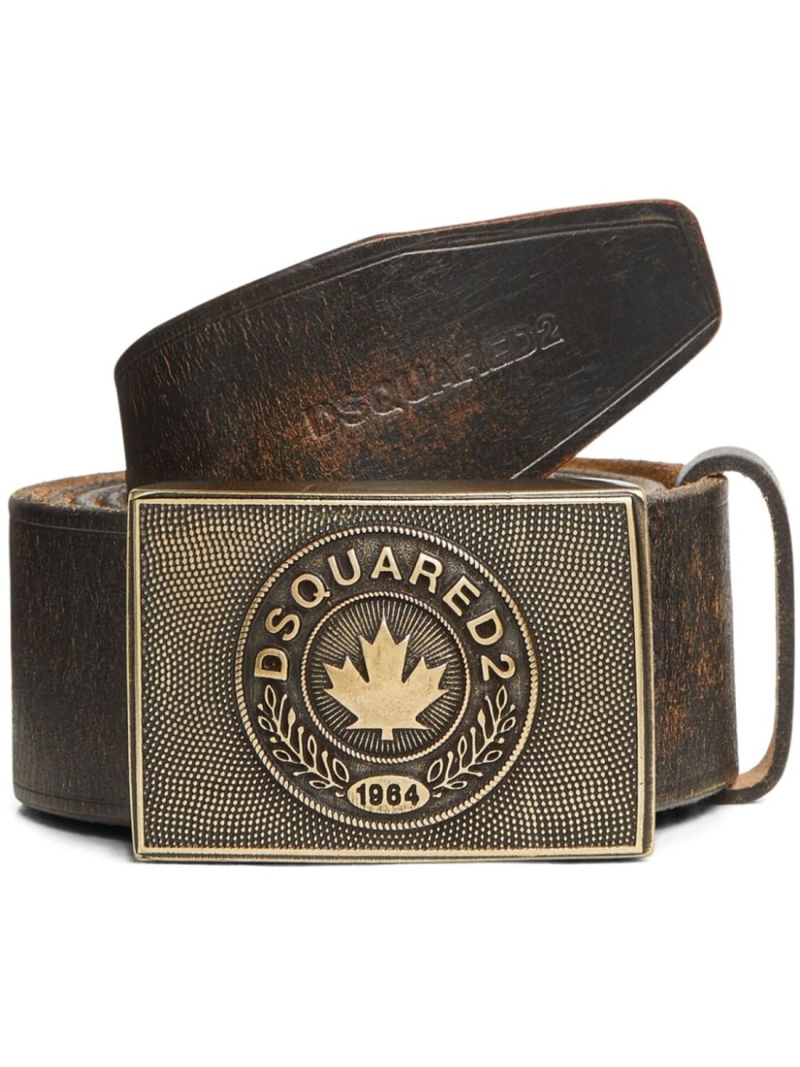 DSQUARED2 ремень с пряжкой-логотипом, коричневый
DSQUARED2 ремень с пряжкой-логотипом, коричневый