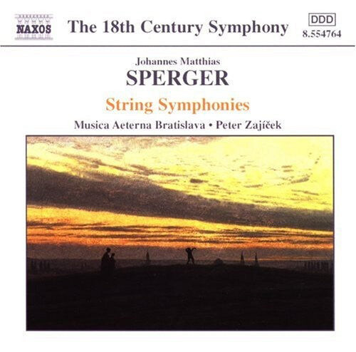 CD диск Sperger / Zajicek / Musica Aeterna Bratislava: String Symphonies in C Major F Major & B FLT Major
CD диск Sperger / Zajicek / Musica Aeterna Bratislava: String Symphonies in C Major F Major & B FLT Major