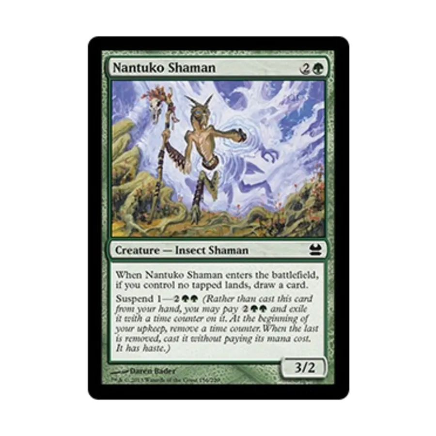 CCG Нантуко Шаман (К), MTG - Modern Masters 2013
CCG Нантуко Шаман (К), MTG - Modern Masters 2013