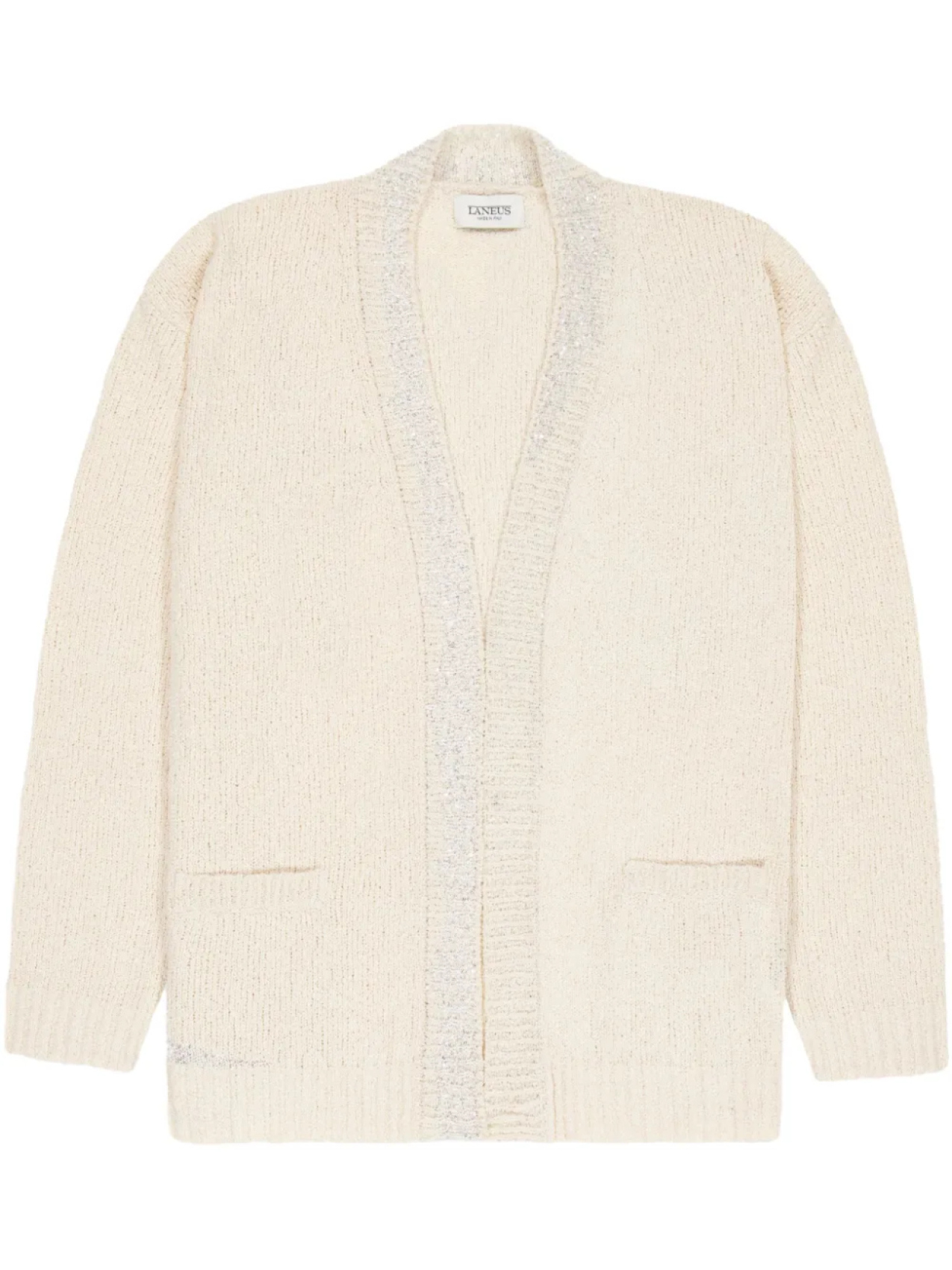 Laneus жаккардовый кардиган, нейтральный
Laneus жаккардовый кардиган, нейтральный