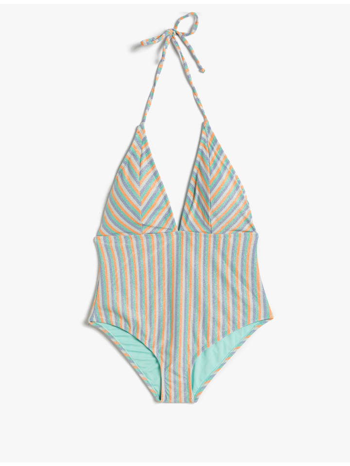 KOTON Купальник в разноцветную полоску
KOTON Купальник в разноцветную полоску