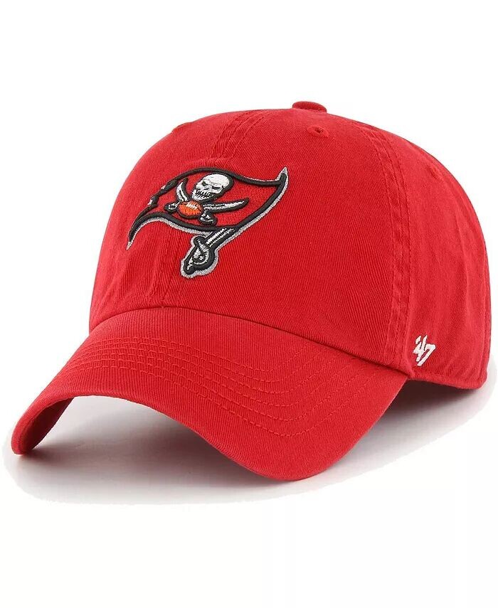 Мужская красная приталенная шляпа с логотипом Tampa Bay Buccaneers Franchise '47 Brand, красный 
Мужская красная приталенная шляпа с логотипом Tampa Bay Buccaneers Franchise '47 Brand, красный
