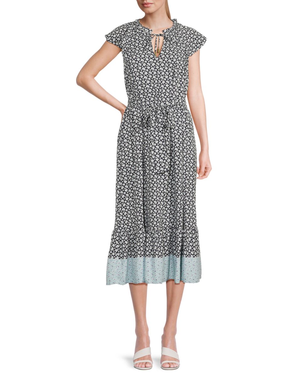 Многоярусное платье миди с цветочным принтом Nautica, цвет Night Sky Multi
Многоярусное платье миди с цветочным принтом Nautica, цвет Night Sky Multi