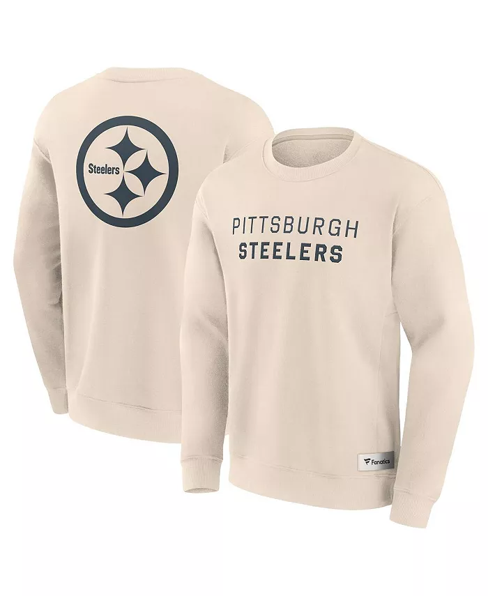 Мужской кремовый свитшот Pittsburgh Steelers Elements Future Ground Lettering Pullover Fanatics
Мужской кремовый свитшот Pittsburgh Steelers Elements Future Ground Lettering Pullover Fanatics