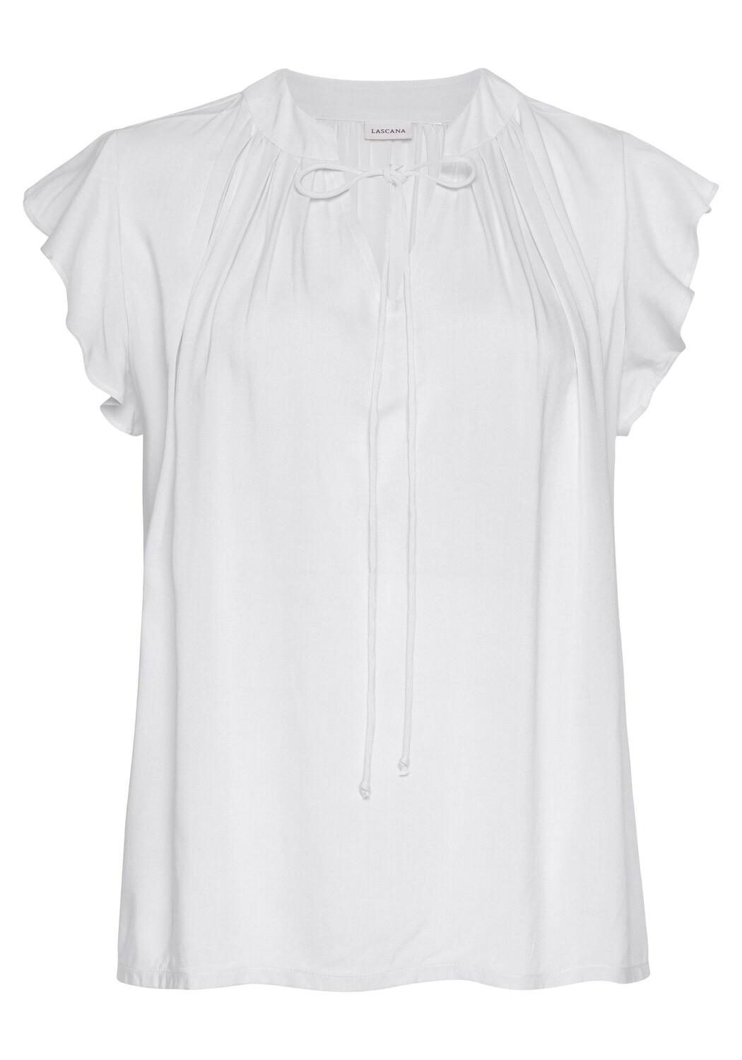 Блуза LASCANA Schlupf, белый
Блуза LASCANA Schlupf, белый