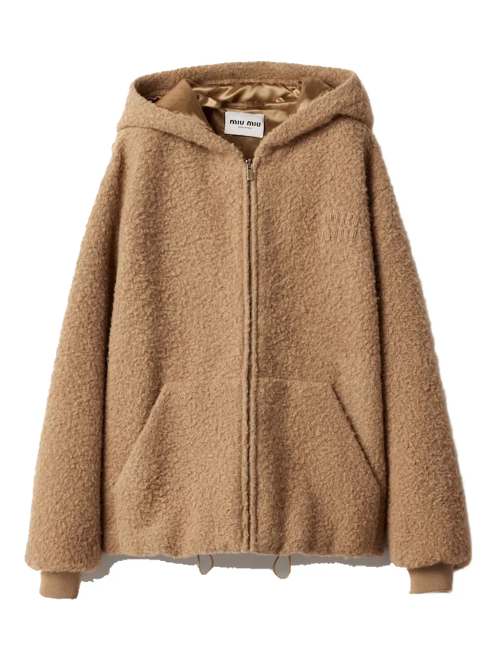 Куртка с капюшоном MIU MIU, коричневый
Куртка с капюшоном MIU MIU, коричневый