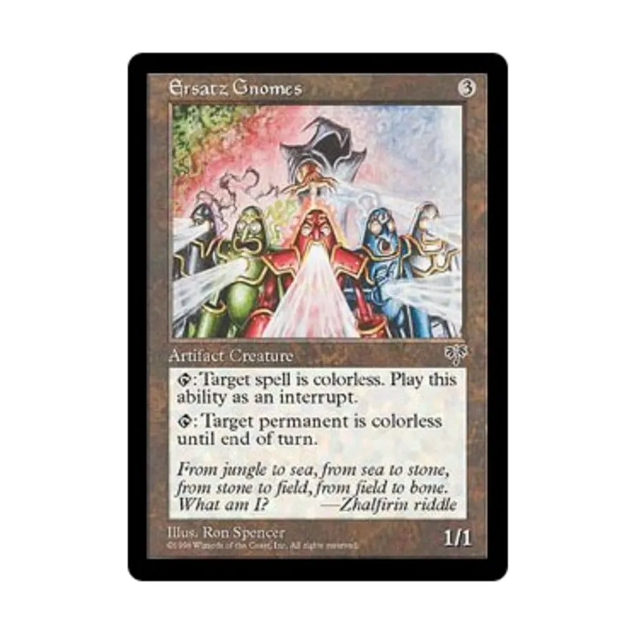 CCG Эрзац-гномы (U), MTG - Mirage
CCG Эрзац-гномы (U), MTG - Mirage