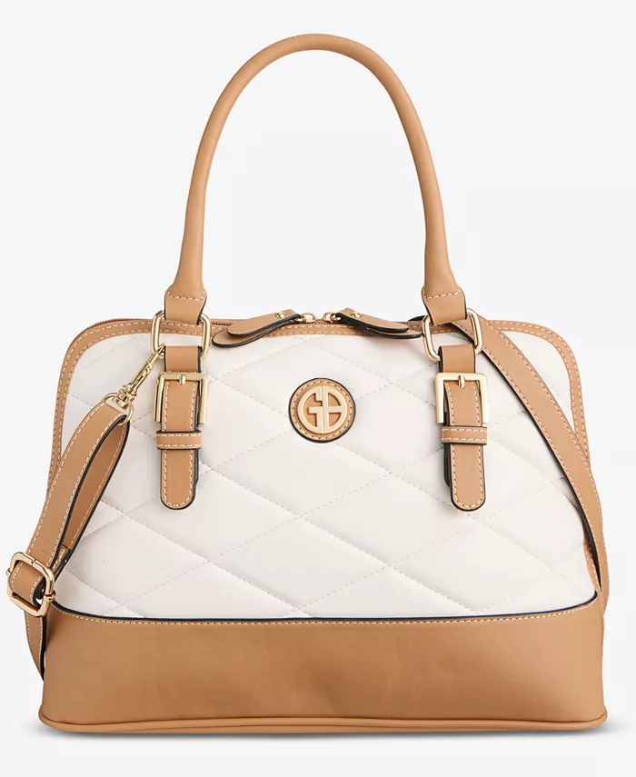 Стеганая сумка-купе среднего размера Giani Bernini, белый
Стеганая сумка-купе среднего размера Giani Bernini, белый