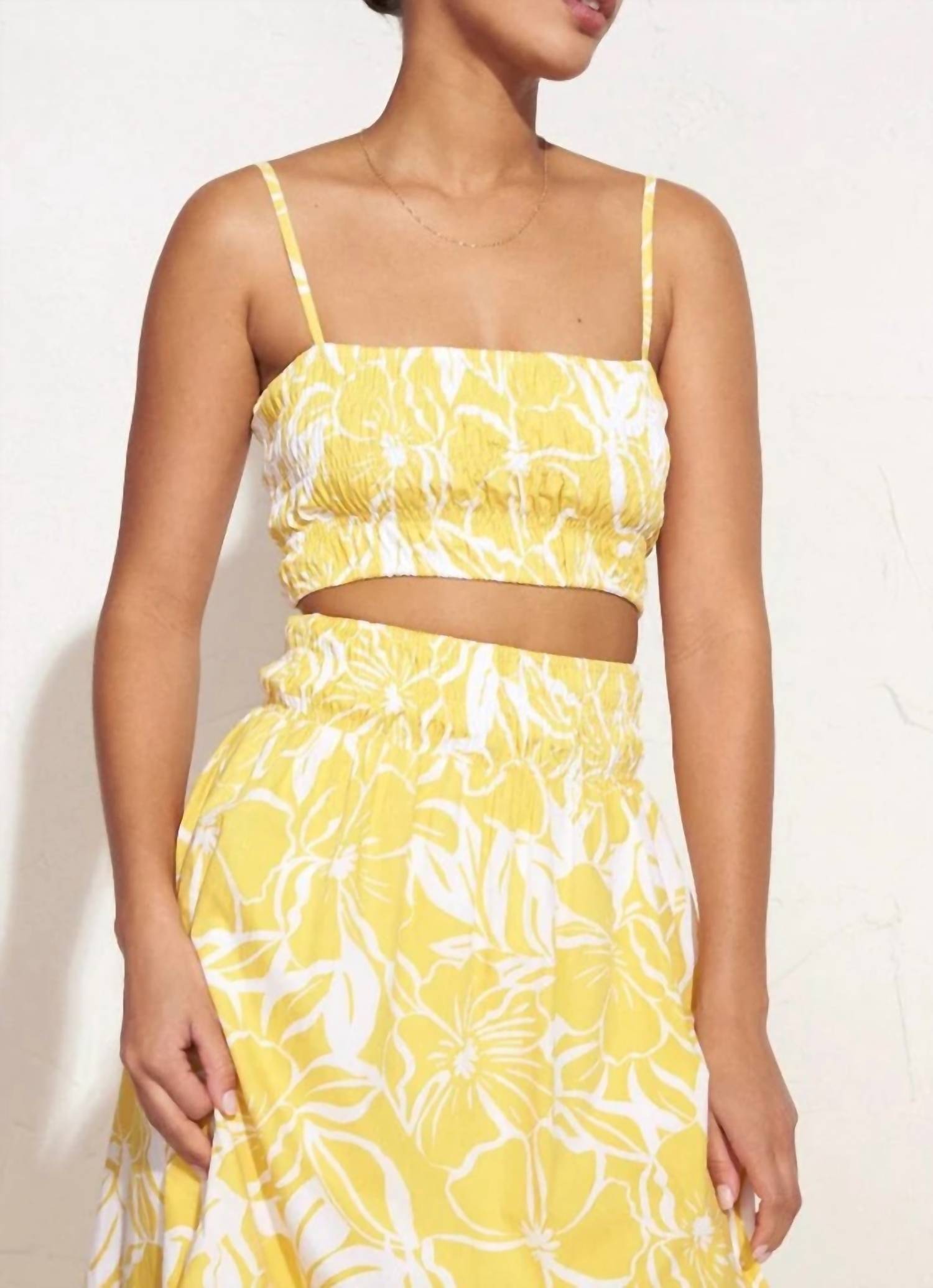 Топ Liya с цветочным принтом El Marsa Marigold FAITHFULL THE BRAND
Топ Liya с цветочным принтом El Marsa Marigold FAITHFULL THE BRAND