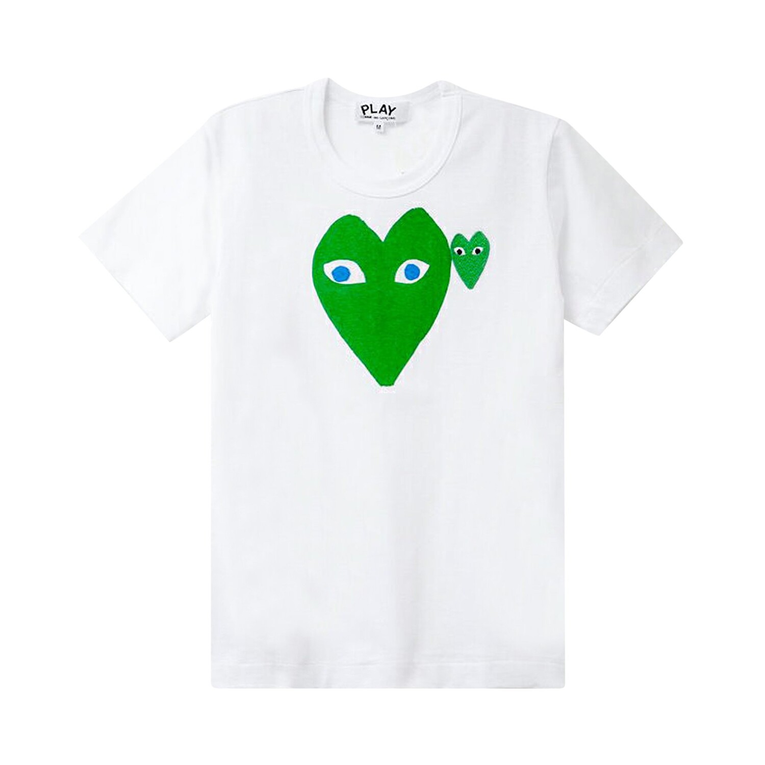 Футболка Comme des Garçons PLAY Blue Eyed Green Heart, цвет Белый
Футболка Comme des Garçons PLAY Blue Eyed Green Heart, цвет Белый