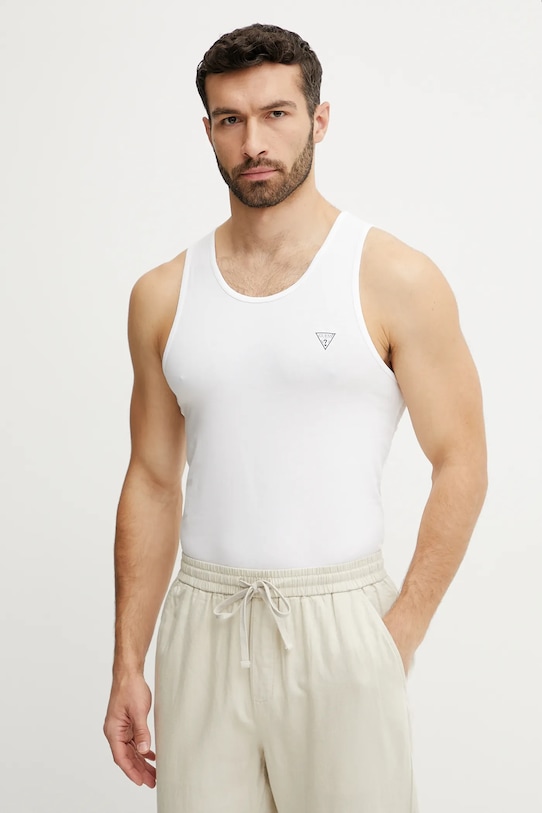 Футболка CALEB комплект из 2 шт Guess, белый 
Футболка CALEB комплект из 2 шт Guess, белый