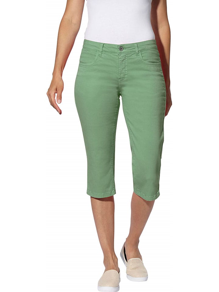 Джинсы капри зеленого цвета WITT WEIDEN
Джинсы капри зеленого цвета WITT WEIDEN