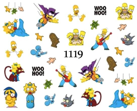 Водные наклейки для ногтей - №1119, Raisin
Водные наклейки для ногтей - №1119, Raisin