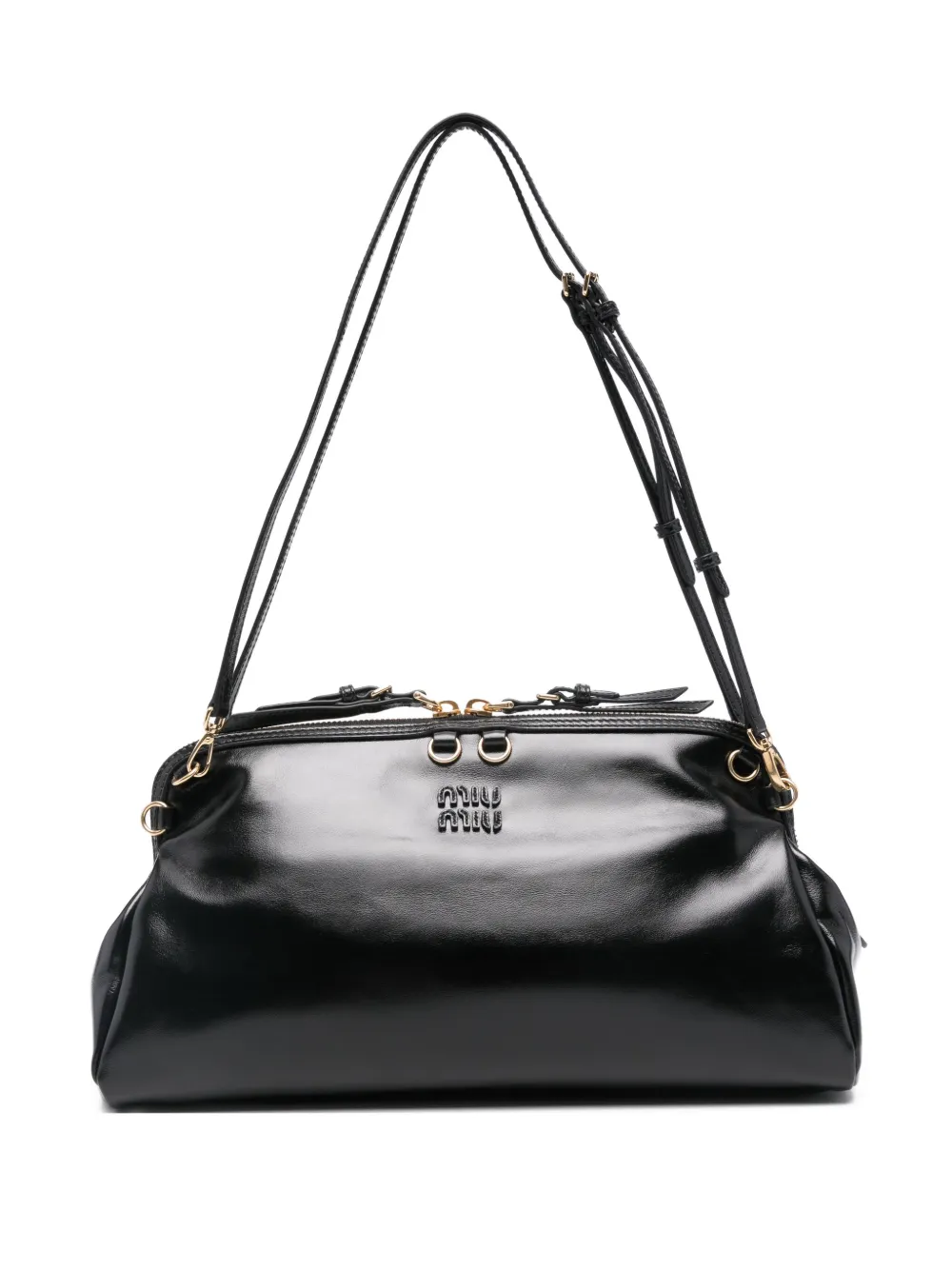 Сумка через плечо из мягкой кожи Miu Miu, черный
Сумка через плечо из мягкой кожи Miu Miu, черный