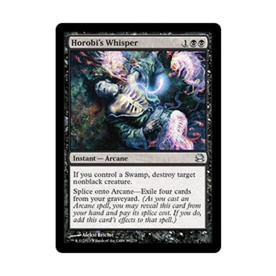 CCG Шепот Хороби (U), MTG - Modern Masters 2013
CCG Шепот Хороби (U), MTG - Modern Masters 2013