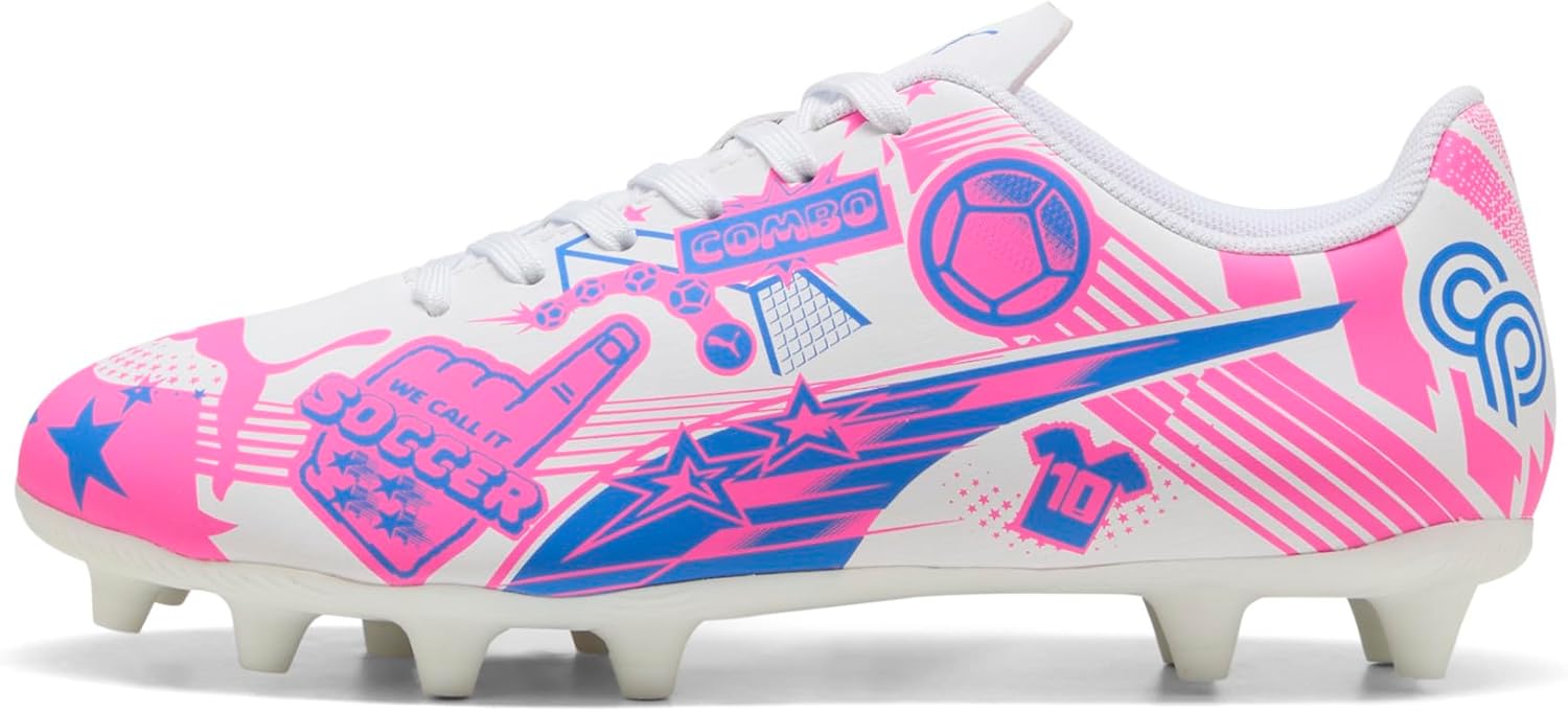 Футбольные бутсы Puma для детей и взрослых Unisex Christian Pulisic Legacy Ultra Firm для искусственного покрытия, белый/синий/розовый
Футбольные бутсы Puma для детей и взрослых Unisex Christian Pulisic Legacy Ultra Firm для искусственного покрытия, белый/синий/розовый