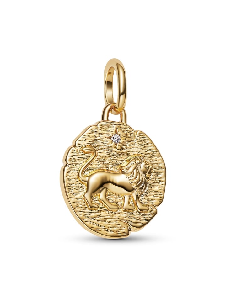 Pandora Подвеска в виде медальона с изображением льва золотистого цвета
Pandora Подвеска в виде медальона с изображением льва золотистого цвета