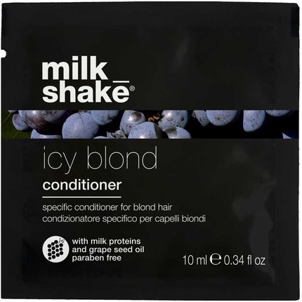 Кондиционер для волос Icy Blond с молочными протеинами - 10 мл Milk Shake
Кондиционер для волос Icy Blond с молочными протеинами - 10 мл Milk Shake