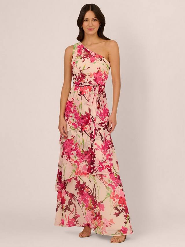 Цветочное асимметричное макси-платье Adrianna Papell, разноцветный
Цветочное асимметричное макси-платье Adrianna Papell, разноцветный