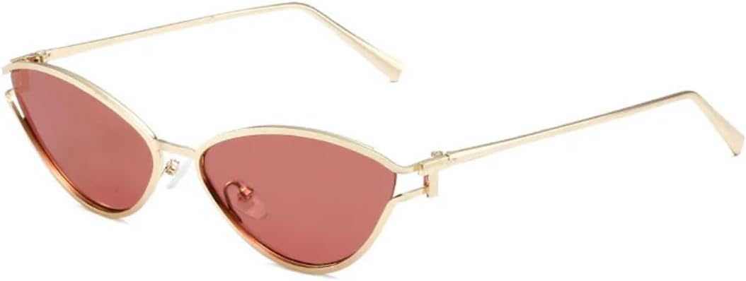 Солнцезащитные очки с защитой от УФ-излучения UV400 | Металлическая оправа "кошачий глаз" с градиентом | Для женщин и мужчин, для занятий спортом на открытом воздухе и вождения LXLHWN, Gold-red
Солнцезащитные очки с защитой от УФ-излучения UV400 | Металлическая оправа "кошачий глаз" с градиентом | Для женщин и мужчин, для занятий спортом на открытом воздухе и вождения LXLHWN, Gold-red