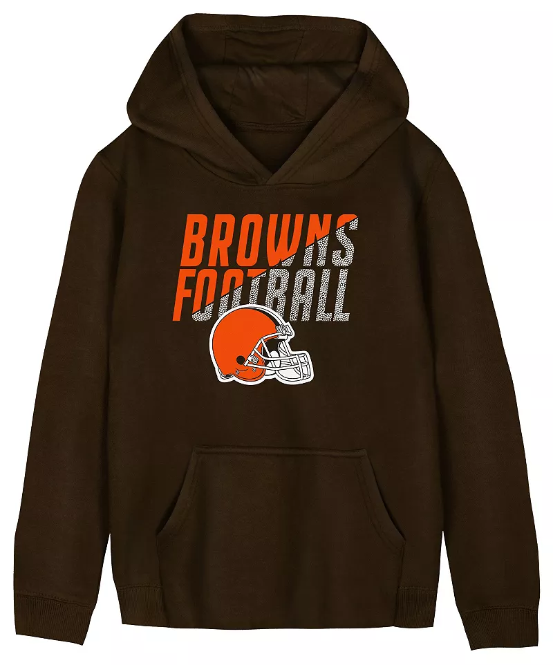 Одежда команды НФЛ, коричневый замшевый пуловер с капюшоном для маленьких детей Cleveland Browns Team Football NFL Team Apparel
Одежда команды НФЛ, коричневый замшевый пуловер с капюшоном для маленьких детей Cleveland Browns Team Football NFL Team Apparel