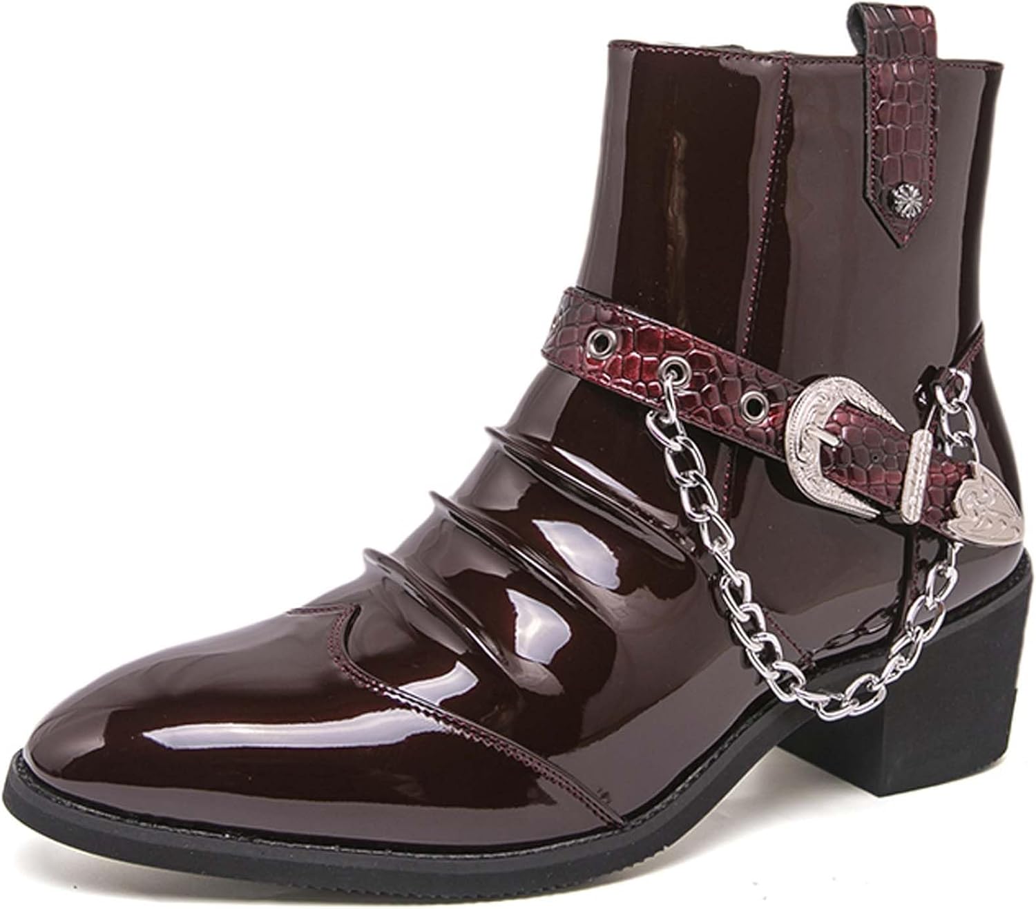 Мужские ботинки челси с металлической пряжкой, персонализированные, для делового, повседневного стиля, вечеринки, банкета, свадьбы, торжественных мероприятий, в стиле стрит-рок, панк, рыцарский стиль, высокие кожаные ботинки Generic, красный
Мужские ботинки челси с металлической пряжкой, персонализированные, для делового, повседневного стиля, вечеринки, банкета, свадьбы, торжественных мероприятий, в стиле стрит-рок, панк, рыцарский стиль, высокие кожаные ботинки Generic, красный