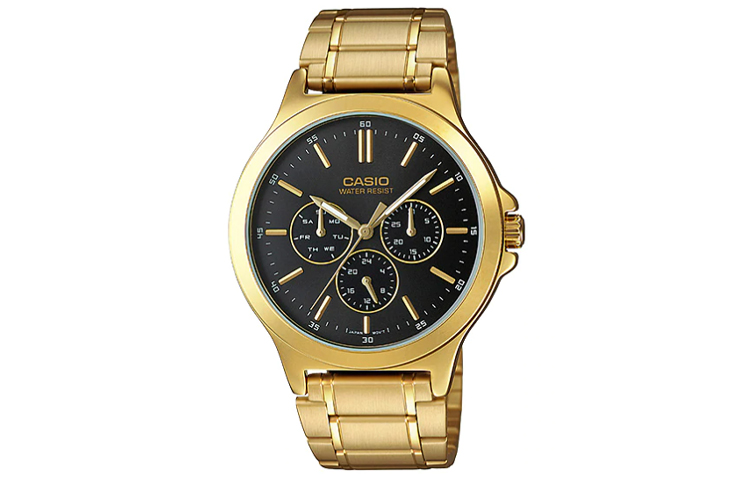 Мужские часы Standard Series черные MTP-V300G-1A CASIO
Мужские часы Standard Series черные MTP-V300G-1A CASIO