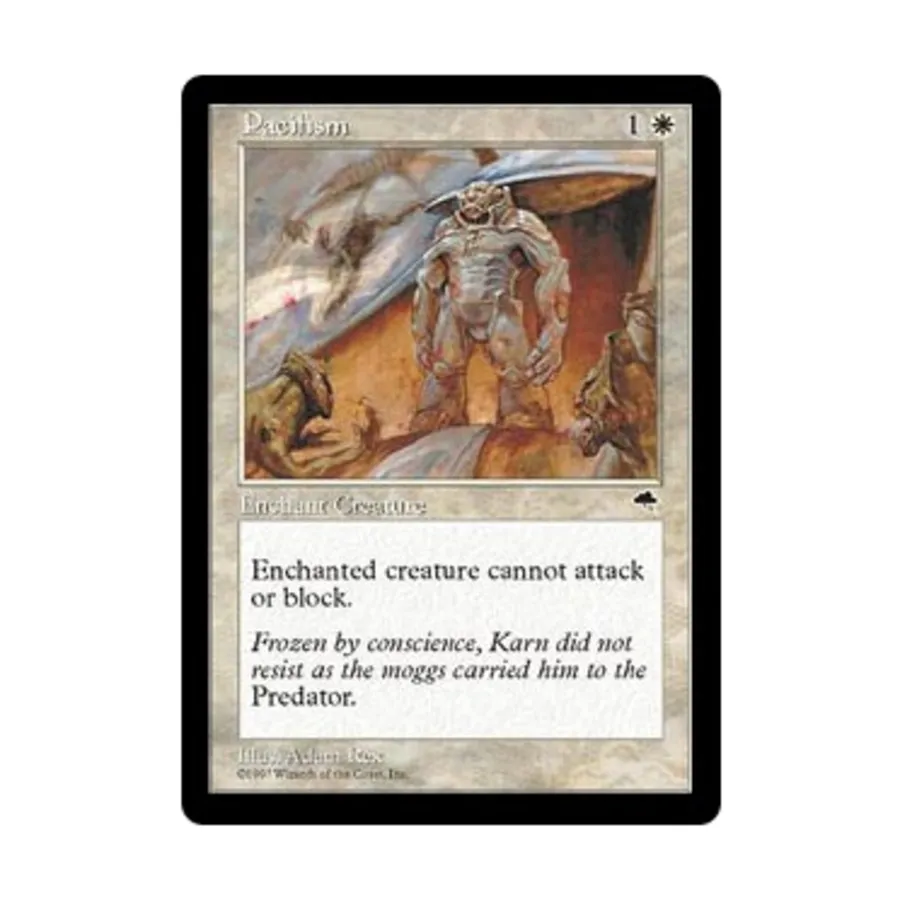 CCG Пацифизм (С), MTG - Tempest
CCG Пацифизм (С), MTG - Tempest