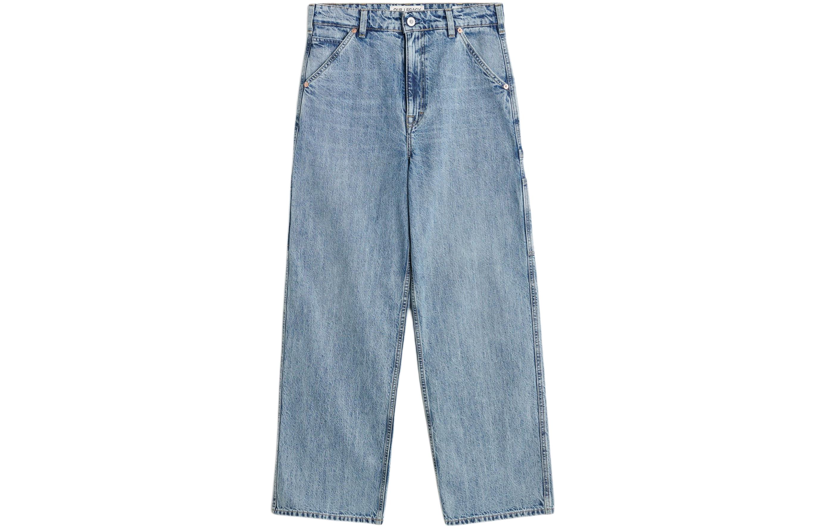 Джинсы с высокой посадкой и широкими штанинами OUR LEGACY, синий
Джинсы с высокой посадкой и широкими штанинами OUR LEGACY, синий