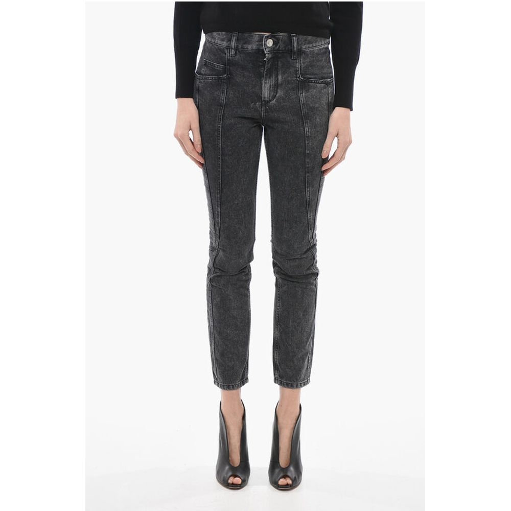 Черные хлопковые джинсы Деним Isabel Marant, Black
Черные хлопковые джинсы Деним Isabel Marant, Black