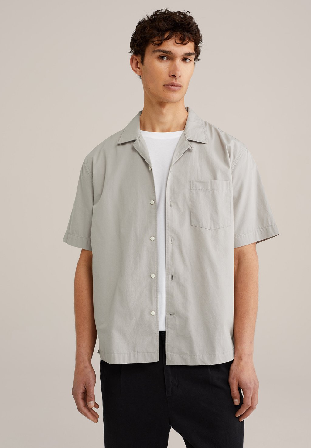 Рубашка WE Fashion, светло-серый
Рубашка WE Fashion, светло-серый