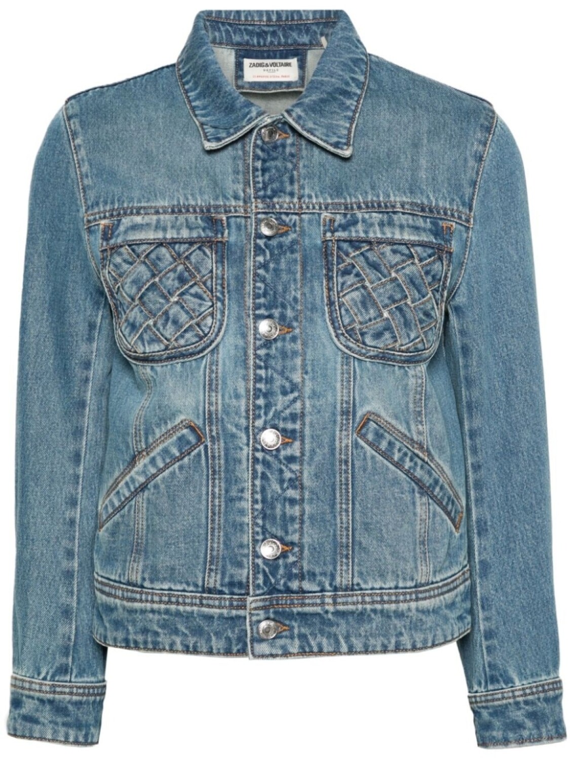 Zadig&Voltaire джинсовая куртка Kioka, синий
Zadig&Voltaire джинсовая куртка Kioka, синий