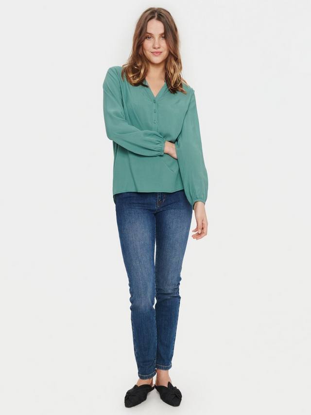 Блуза Eda с рукавом 3/4 Saint Tropez, Sagebrush Green
Блуза Eda с рукавом 3/4 Saint Tropez, Sagebrush Green