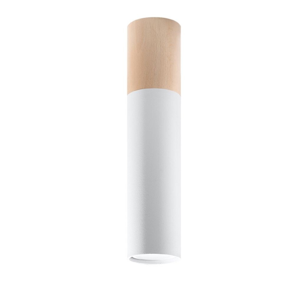Потолочный светильник PABLO белый 1xGU10 40Вт сталь, дерево 30x6x6см Sollux Lighting
Потолочный светильник PABLO белый 1xGU10 40Вт сталь, дерево 30x6x6см Sollux Lighting