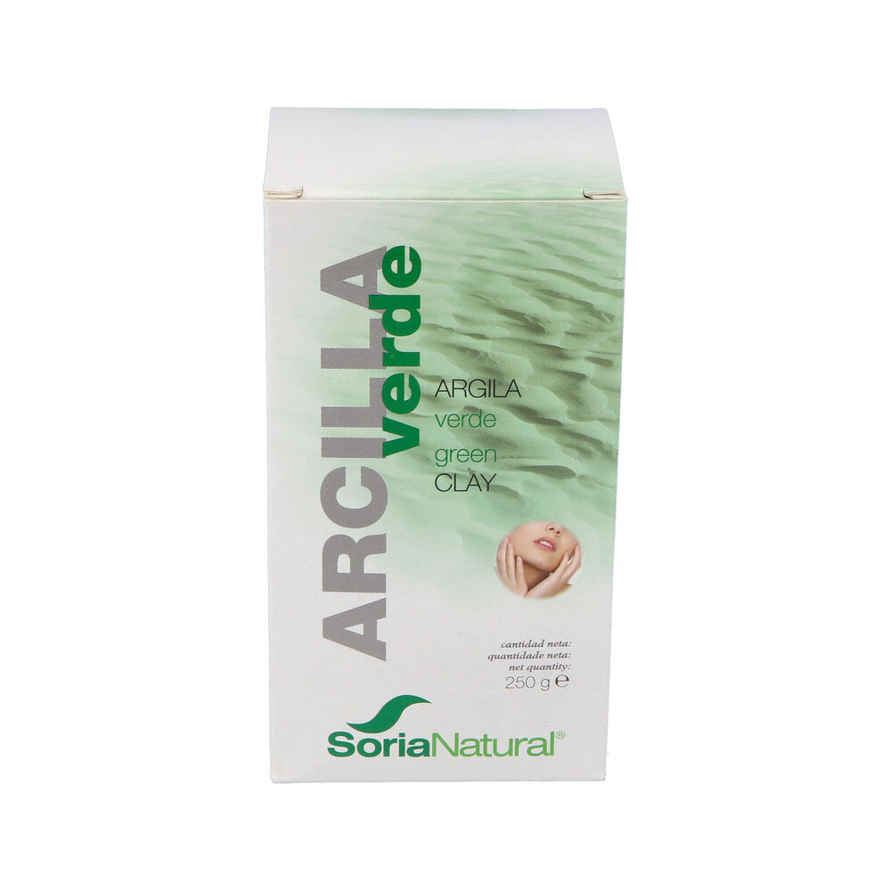 Маска для лица Arcilla verde Soria natural, 250г
Маска для лица Arcilla verde Soria natural, 250г