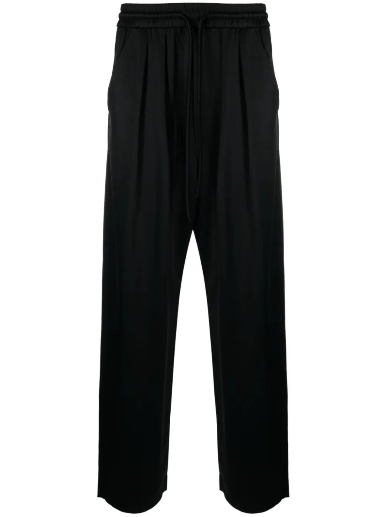 Nanushka атласные брюки прямого кроя, черный
Nanushka атласные брюки прямого кроя, черный