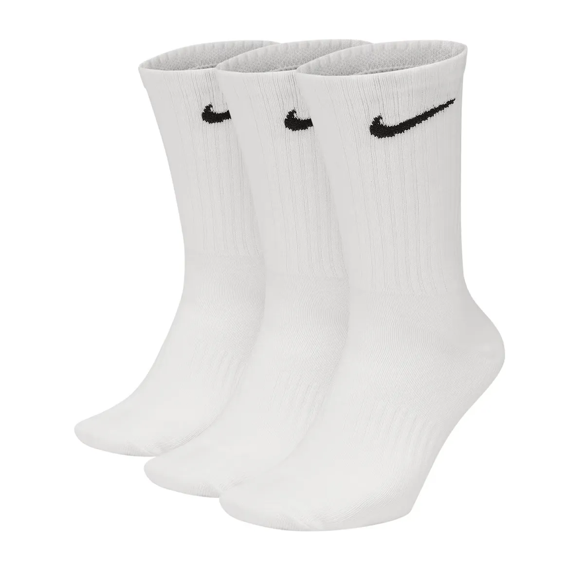 Набор из 3 пар повседневных легких тренировочных носков Nike, белый
Набор из 3 пар повседневных легких тренировочных носков Nike, белый