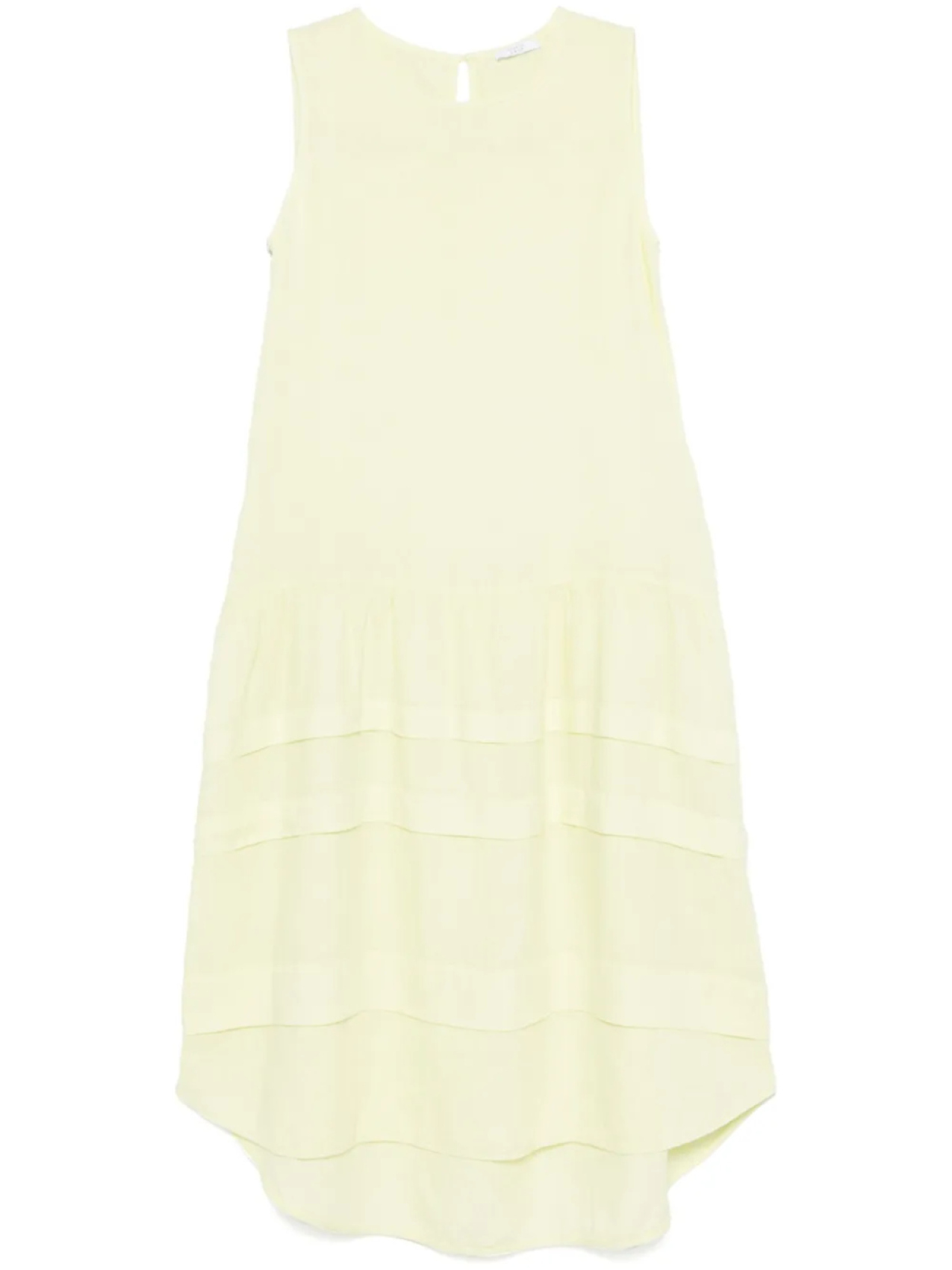 Peserico льняное платье миди, желтый
Peserico льняное платье миди, желтый