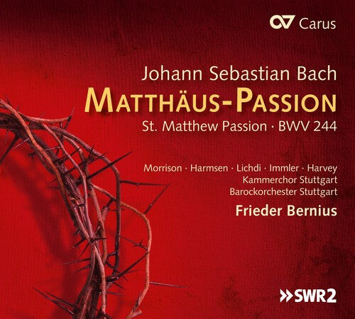 CD диск Bach, J.S. / Morrison, Hannah / Harmsen, Sophie: Bach: St. Matthew Passion BWV 244
CD диск Bach, J.S. / Morrison, Hannah / Harmsen, Sophie: Bach: St. Matthew Passion BWV 244