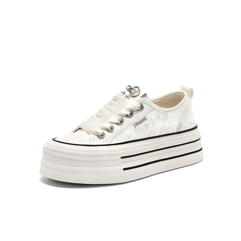 Кеды, скейтборд обувь женская низкая St&Sat, черный 
Кеды, скейтборд обувь женская низкая St&Sat, черный