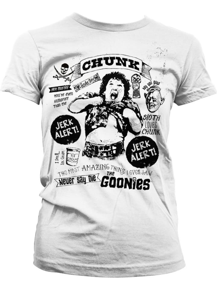 Белая рубашка The Goonies
Белая рубашка The Goonies