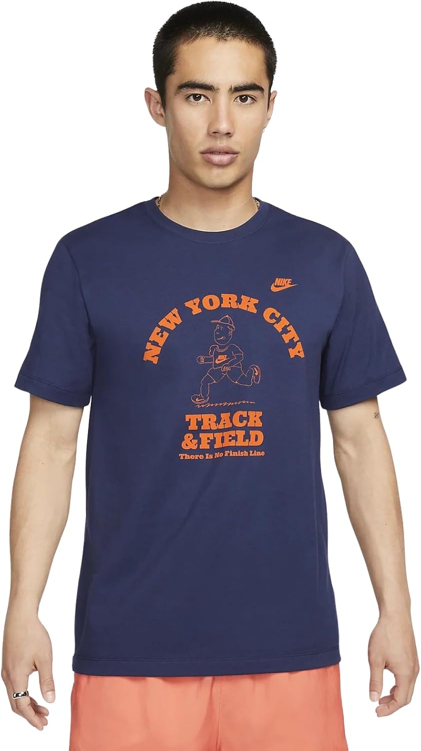 Мужская спортивная футболка Nike New York, Navy
Мужская спортивная футболка Nike New York, Navy