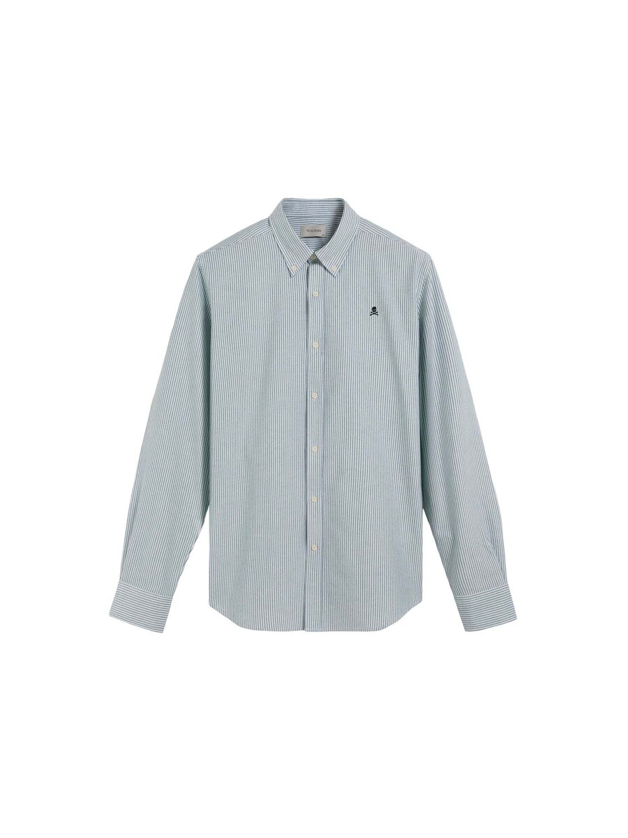 Рубашка на пуговицах классического кроя Scalpers New Oxford, зеленый
Рубашка на пуговицах классического кроя Scalpers New Oxford, зеленый