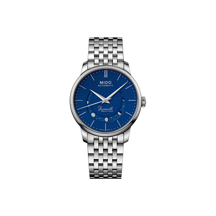 MIDO Часы Men's Baroncelli Watch, Blue Dial
MIDO Часы Men's Baroncelli Watch, Blue Dial