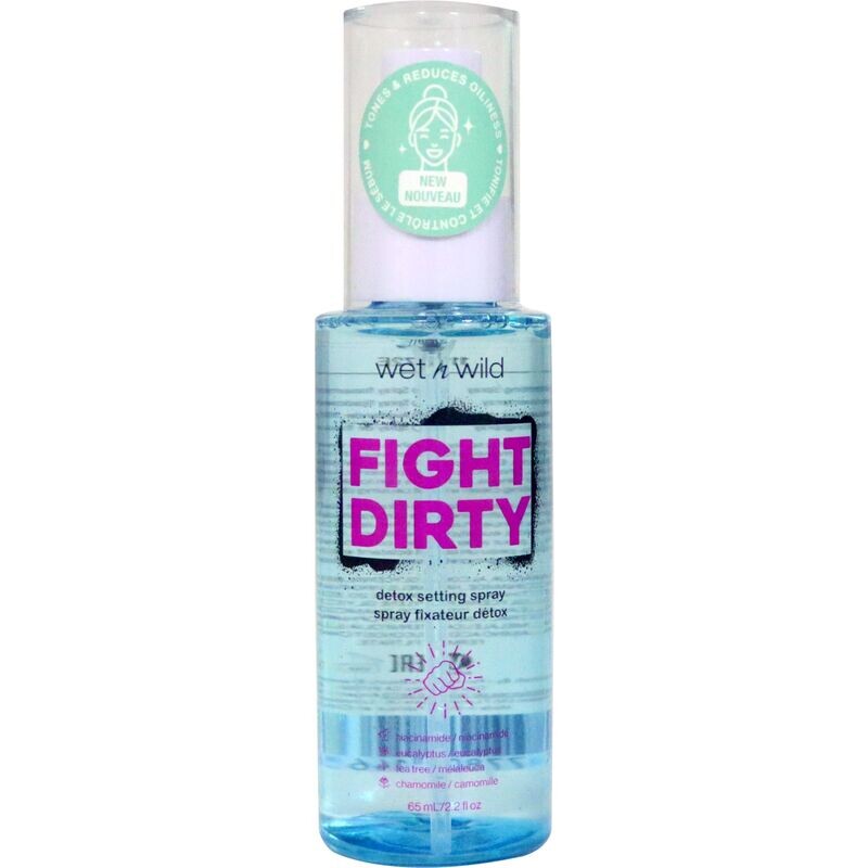 Fight Dirty Осветляющий спрей-фиксатор wet n wild, 65 ml
Fight Dirty Осветляющий спрей-фиксатор wet n wild, 65 ml